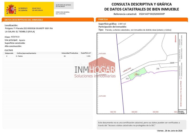 Foto 8a51491c-499c-4abb-bc62-37003dd0b743. Finca rústica a Tiemblo (El)