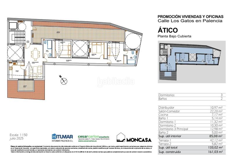 Foto 48829388-5c58-463c-ab18-1aec2f7e6045. Attico con parcheggio in Centro Palencia