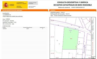 Terreny residencial a Tudela de Duero. Amplio solar residencial unifamiliar en tudela de duero