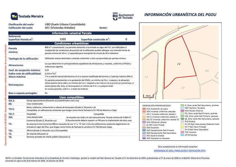 Foto 69b13bf5-2204-424d-861d-31e3a2e89edc. Terreno residencial en Moravit-Cap Blanc Moraira