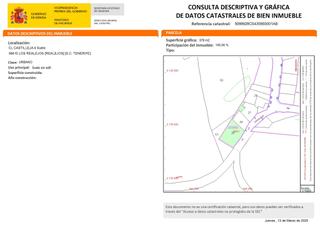 Residential Plot in Los Realejos pueblo. Venta de terreno urbano los realejos