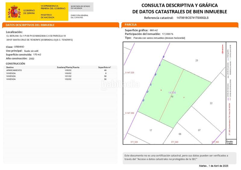 Foto fb165bbc-6b52-4fe7-8c2d-d272df0174b7. Semi detached house in calle berlina in El Sobradillo Santa Cruz de Tenerife