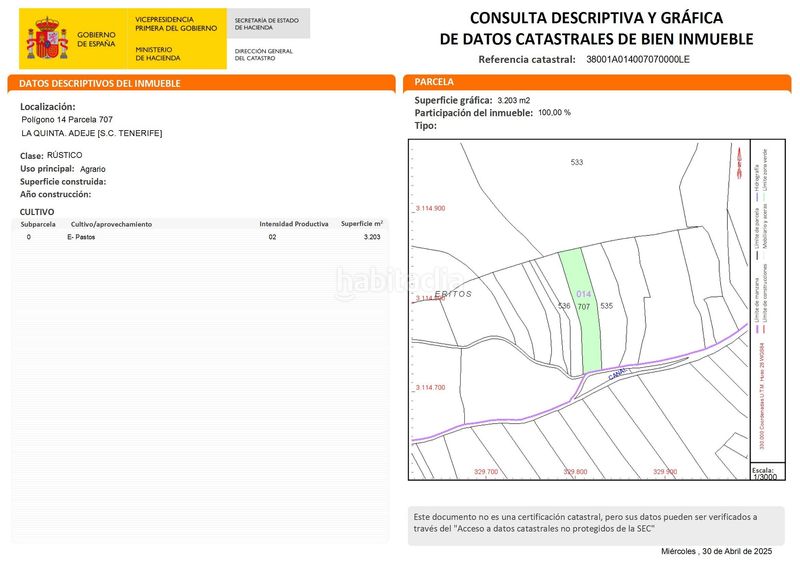 Foto 5012fe5b-37bb-40bf-8710-691fe8476a14. Finca rústica a Casco Urbano Adeje