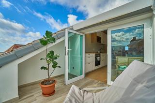 Miete Dachwohnung in Calle el salvador 25. Ático con terraza a 50m de las canteras