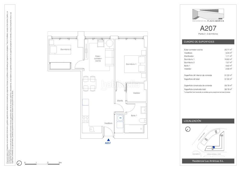 Foto fcbd98ba-8fbc-4d54-a1ee-4e0dec1a18a6. Pis 51m<sup>2</sup> amb aparcament a Guanarteme Palmas de Gran Canaria (Las)