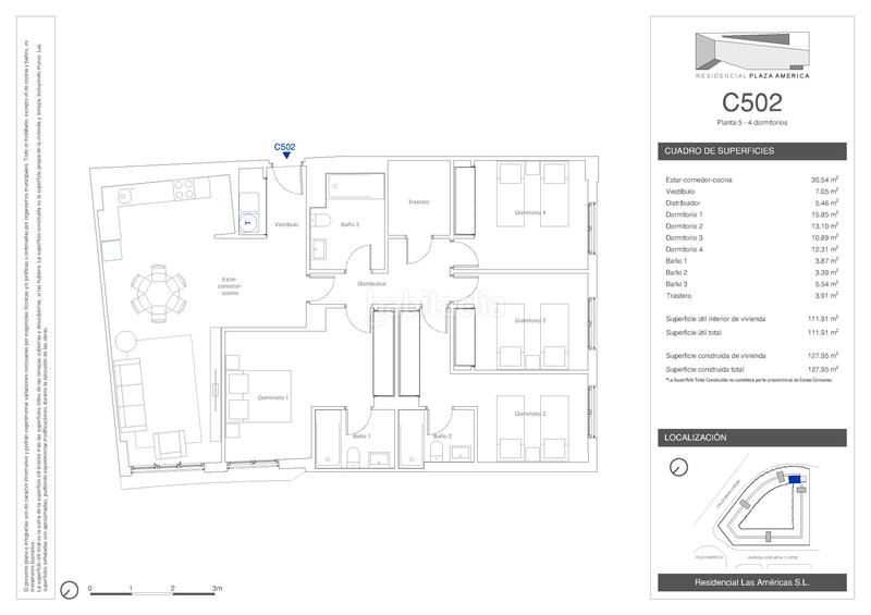 Foto 253475c3-d2fe-4bbe-8521-13b3b30aa6eb. Etagenwohnung 127m<sup>2</sup> mit parking in Guanarteme Palmas de Gran Canaria (Las)