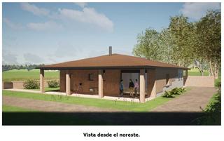 Chalet in Salvaterra de Miño. Se vende casa en construcción, con licencia y proyecto, se encue