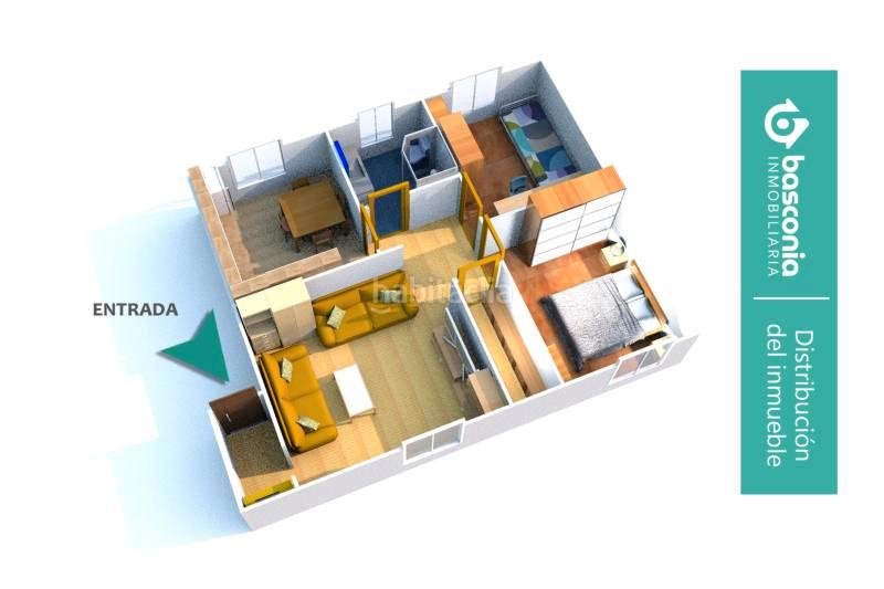 Foto 29a4049a-ccaa-481d-8b3b-7cf12a526bb0. Flat with heating in Galdakao