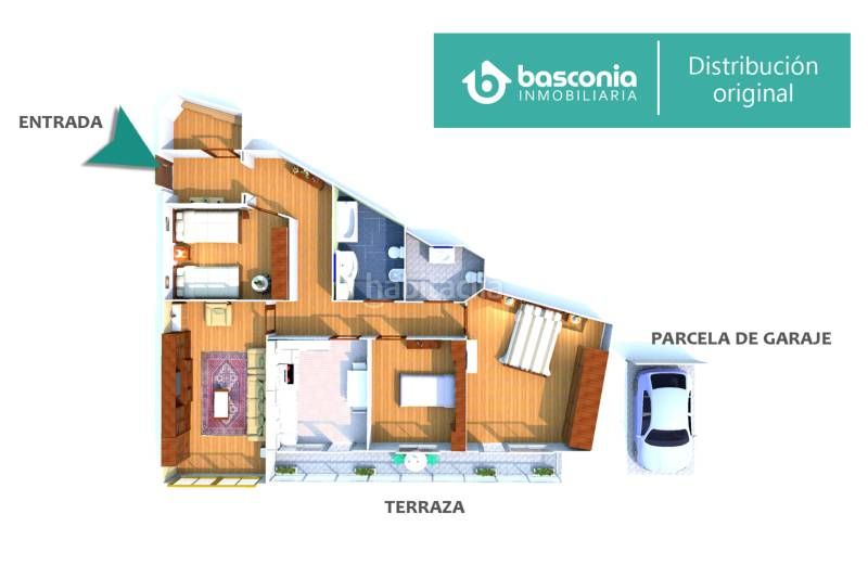 Foto f16fdf31-92ab-431a-a9ce-1c83a5803263. Flat with heating parking in Kalero-Basozelai Basauri
