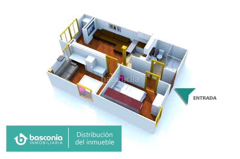 Foto 9567a38f-990a-4759-83c8-47ba4eef3b47. Piso en kristo kalea 17 inmobiliaria basconia gestiona la venta de vivienda con ascensor para entrar a vivir al lado del metro. en Bilbao