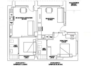 Appartement à Estación. Salamanca  paseo estación 1apartamento  y 1 estudio