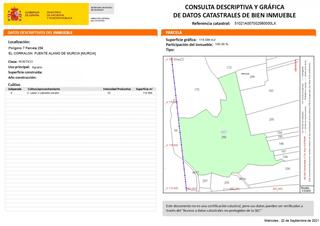 Propriété à Condado de Alhama. Terreno en venta en los arromis