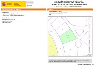Terreny residencial a Hacienda del Álamo Golf. Parcela en venta en los almagros