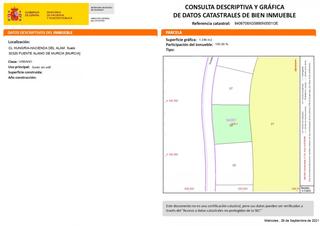 Finca rústica a Hacienda del Álamo Golf. Terreno en venta en los almagros