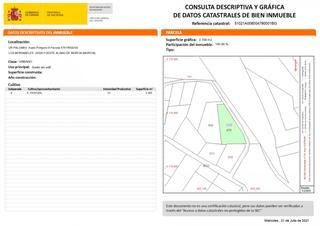 Finca rústica a Centro. Terreno en venta en fuente álamo