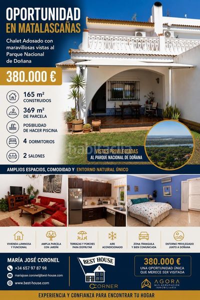 Foto d12d041b-c493-4970-b34c-89aaa3627835. Casa aparellada amb aparcament a Almonte Almonte