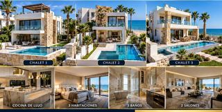 Chalet in Golf - Torre Almenara. 3 chalets independientes en primera línea de playa  matalascañas