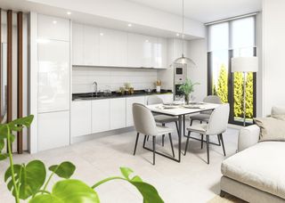 Chalet in Las Salinas. Villa moderna de 3 dormitorios en vera playa  almería