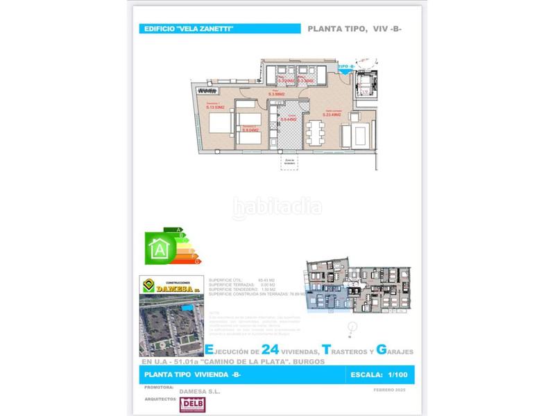 Foto 0e9642ea-2fc4-4f9e-b6a3-ed75073dedbe. Appartamento con riscaldamento parcheggio in Villimar - V1 - V2 - S3 - S4 - San Cristobal Burgos