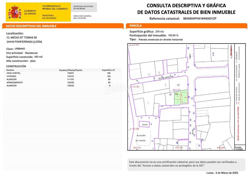Foto 3070c725-bea7-4831-8b19-567d6e76ea97. Maison dans medio-st tomas 85 dans Zona Alta Ponferrada