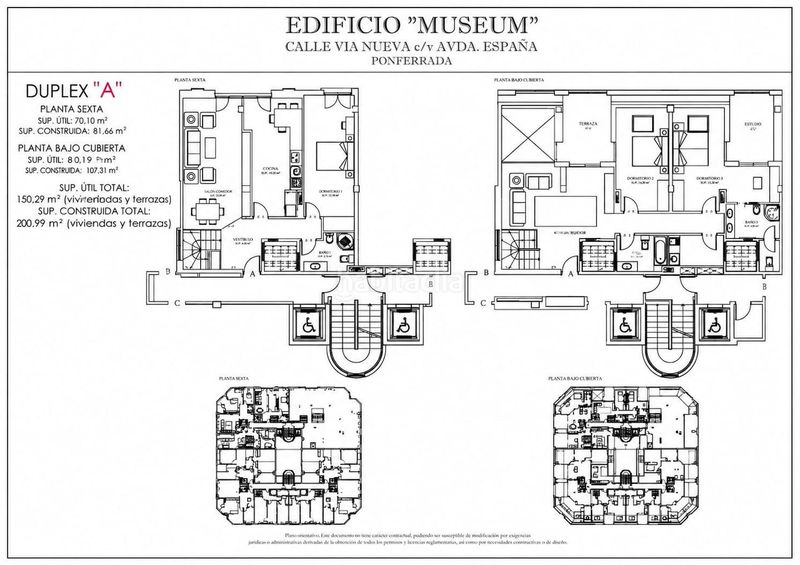 Foto ed593162-05fe-4622-8983-25b3cb0343f5. Dúplex a calle msp 6 a Centro Ponferrada
