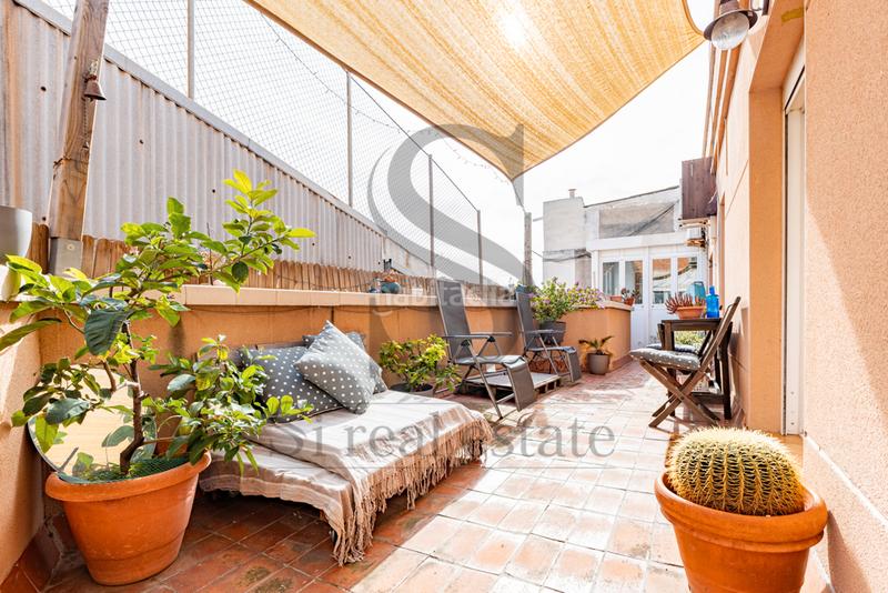 Foto 923bdd24-a3b3-409b-aeeb-c7c24e4a0cea. Dachwohnung mit heizung in Congrés - Indians Barcelona