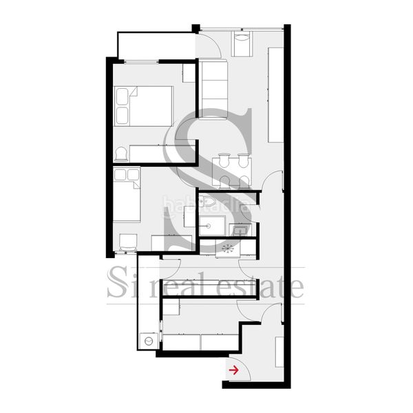 Foto 671eb27c-76b1-4e92-958a-a3a407e8d77e. Pis a Carmel Barcelona
