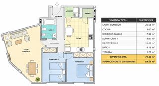 Flat in Ceutí. Vive mejor, paga menos y sigue a solo 20 minutos de murcia!