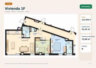 Appartement à Alcantarilla. Vivienda de 2 dormitorios en javalí nuevo