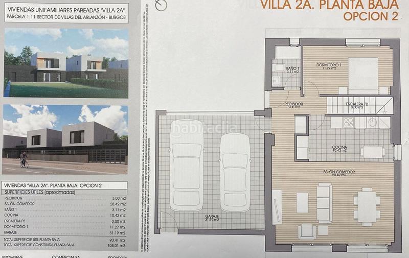 Foto b98d7a50-9913-4325-9fbb-202b46a87f29. Casa amb aparcament a Barriada de Yagüe Burgos