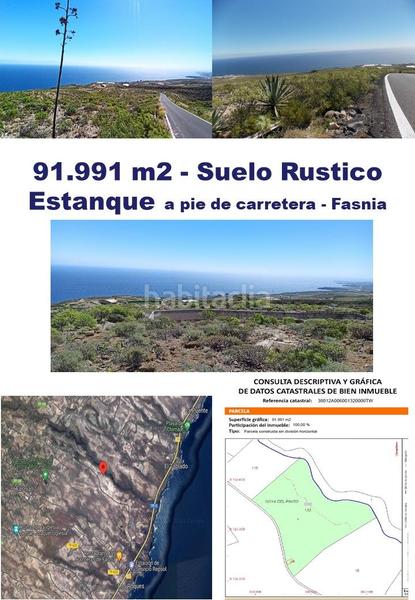 Foto b634329c-e7a0-437f-8631-a758f5288191. Fondo rustico in El Escobonal - Pájara Güímar