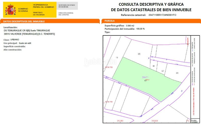 Foto 116846e7-834d-486e-930e-1934012a2a95. Terreny residencial a carretera general 8b a Valverde