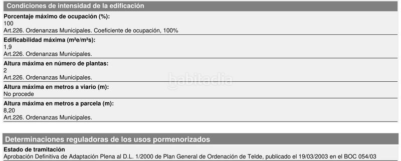 Foto 5f9575c5-7cc2-4e18-9ec4-5d925c34428f. Terreny residencial a Callejón del Castillo - El Calero - Las Huesas Telde