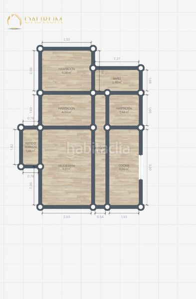 Foto 539fc2b0-2ceb-46a6-99d4-44885a8450b0. Pis amb calefacció a Apóstol Santiago Madrid