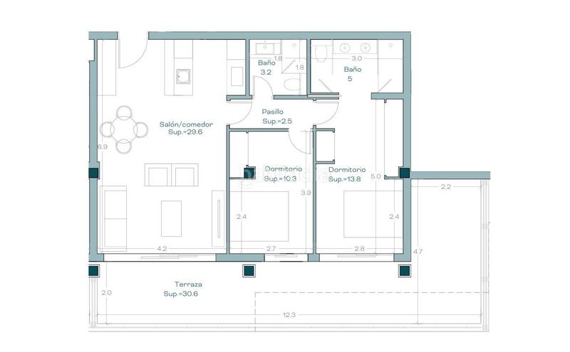 Foto f217293a-e3bd-4b25-8cd1-bf0a97dc87cb. Apartament amb calefacció aparcament piscina a Nueva Torrequebrada Benalmádena