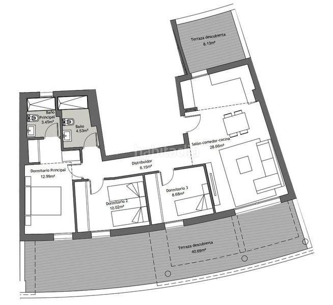 Foto 395504ed-f574-4d4a-a27d-fdb0f32036d0. Appartement avec chauffage parking piscine dans Camino Viejo de Málaga Vélez - Málaga