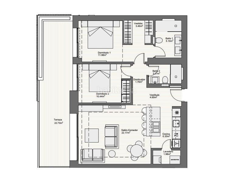 Foto d78e91f5-9f8b-47cf-b34f-47a631fbb8e2. Piccolo appartamento con riscaldamento parcheggio piscina in Fuengirola