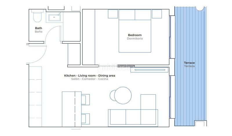 Foto e3192eb8-9439-4b4e-9187-99aa6946128b. Apartament amb calefacció aparcament piscina a Las Flores Mijas