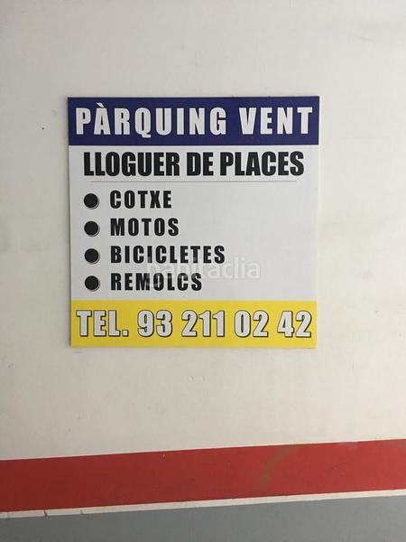 Foto 0db5dbc3-00e2-4134-88c1-f5b1e97c5caf. Rent car parking in carrer del vent 31 in Horta Barcelona