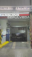 Lloguer Aparcament cotxe a Carrer de sepúlveda 84. Plaza de parking en alquiler