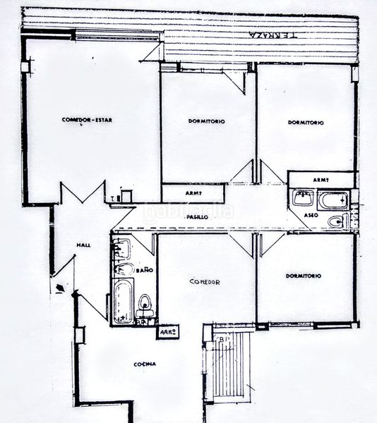 Foto 68763391-28d0-468c-98b9-6c07b609853d. Rent flat with heating in Ametzola Bilbao