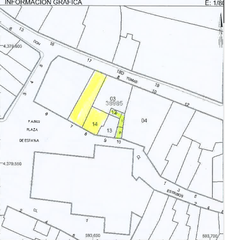 Terreny residencial a Plaza de españa 10. Solar centrico con fachada en plaza españa, 7-8 y 10