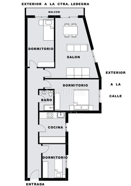 Foto 6990b162-30c2-4224-9b73-274eabb3d453. Appartamento con riscaldamento parcheggio in Pizarrales Salamanca