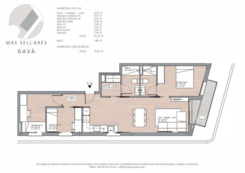 Foto 4a8733c8-cc0d-413a-8d00-787a5fa6d6b4. Pis a Centre-Estació Gavà