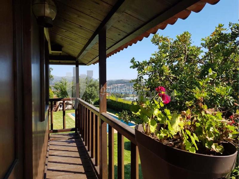 Foto cf28f1b3-56a9-49eb-9676-4609809b6f56. Chalet mit heizung parking pool in Rosal (O)