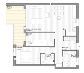 Appartement à Selva del Camp (La). Piso de obra nueva en la selva del camp