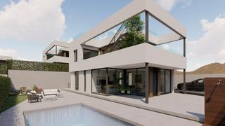 Chalet à Balcón de Finestrat-Terra Marina. Villa de lujo cerca de playa, golf y centro comercial