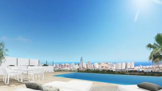 Xalet a Balcón de Finestrat-Terra Marina. Villa de lujo  con vistas al mar