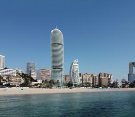 Apartament a Playa Poniente. Espectacular apartamento en la primera linea de playa