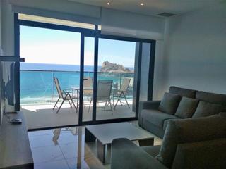 Lloguer Apartament a Playa Poniente. Expectacular apartamento con increíbles vistas al mar junto a la